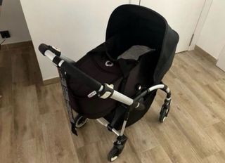 Bugaboo bee3 CUCO NEGRO SIN CAPOTA + adaptadores