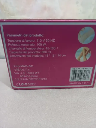 Macchina scaldacera DRIWEI TE-B0411