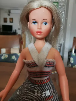 Bambola Lisa Jean Furga anni '70 Made in Italy
