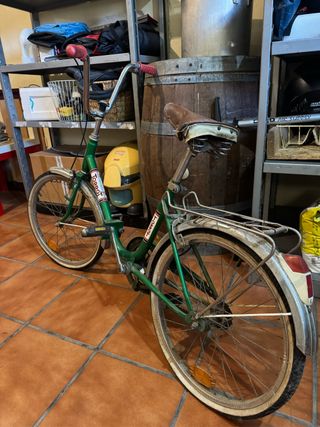 Bicicleta Torrot Clásica Vintage Verde
