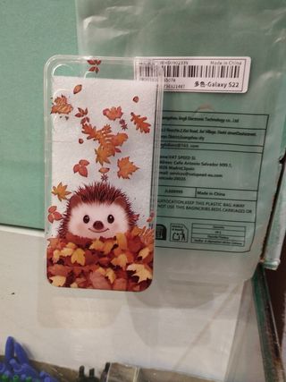 Custodia Samsung Galaxy S22 con stampa animalier