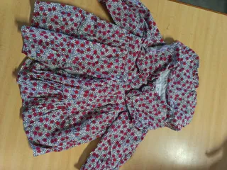 Lote 10 vestidos niña Zara 9-12 meses .