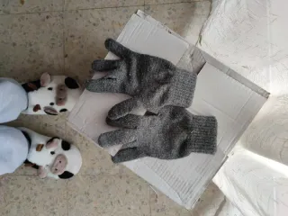 Guantes para el frío invierno algodón para adulto