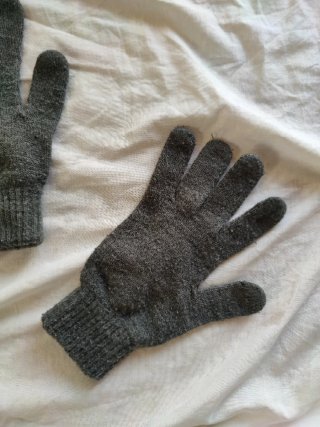 Guantes para el frío invierno algodón para adulto