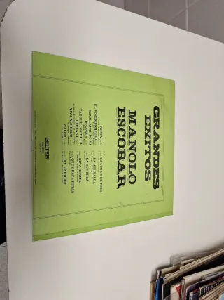 LP Manolo Escobar grandes éxitos.