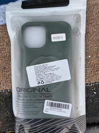 2 Fundas BENTIACC iPhone 15 (Verde)