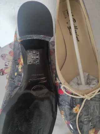 Bailarinas 101 Ballerine Tacon 3cm Gris Multicolor