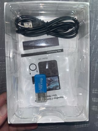 Consola Portátil Pirateable Negra