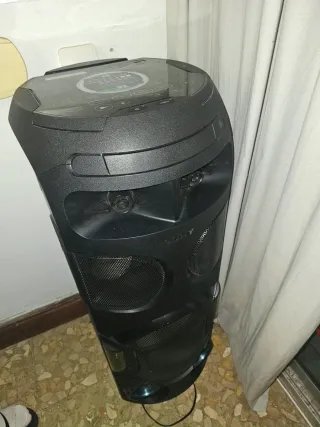 Altavoz Sony MHC-V72D Negro