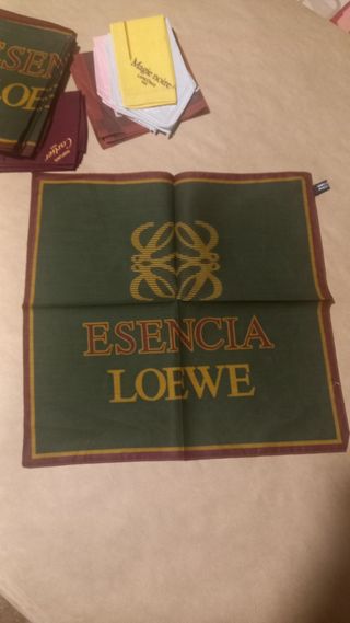 Lote de pañuelos para bolso ó bolsillo años 70.