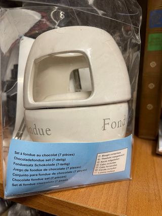 Set fondue cioccolata 4 forchettine