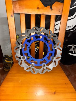 Disco de Freno Azul/Plata
