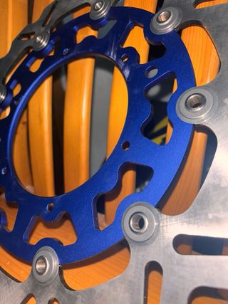 Disco de Freno Azul/Plata