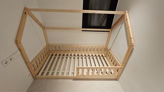 Cama Montessori Madera Natural 90cmx200cm