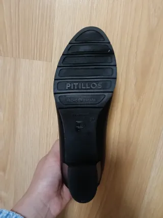 Zapatos Pitillos Talla 36 Negros