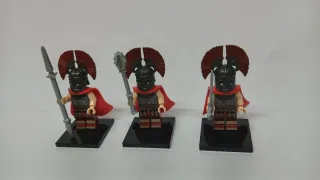 3 Espartanos / Romanos compatibles lego