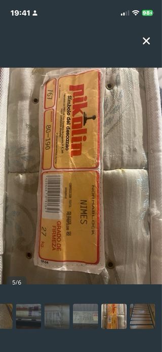 Somier Body Flex Madera y Metal