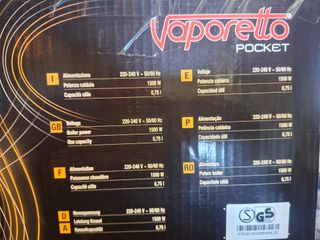 Polti Vaporetto Pocket - Limpia a Vapor Vaporeta