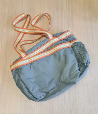 Bolso bandolera Burton azul con cartera