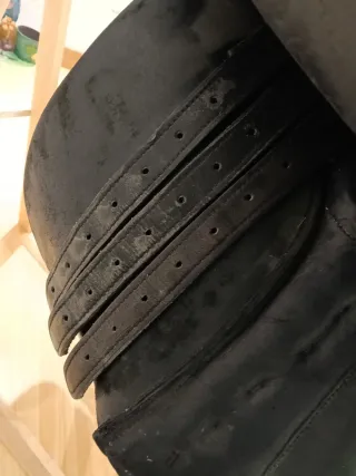 Silla de montar inglesa negra lexhis.