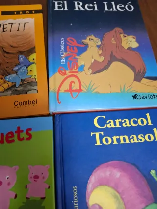 4 libros infantiles 2- 5 años en valenciá