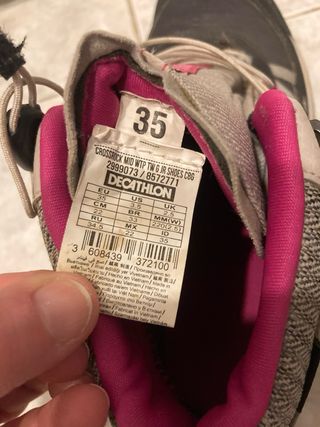 Botas Trekking Niña CROSSROCK TODO A 10€