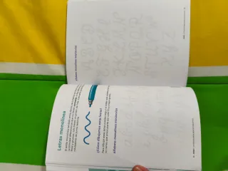 Libro cuaderno letteting editorial rubio