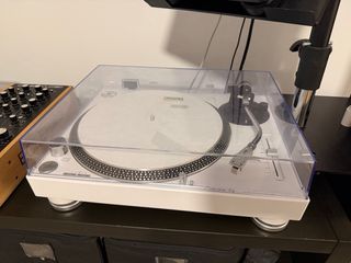 Pareja de tocadiscos Pioneer PLX-500 blancos