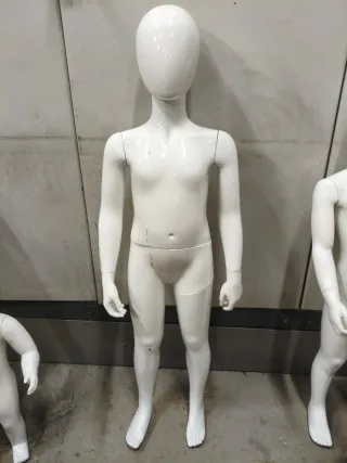 Maniquíes Infantiles Blancos