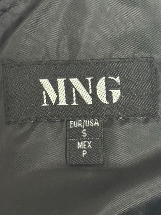 Mono Mango negro mujer talla S