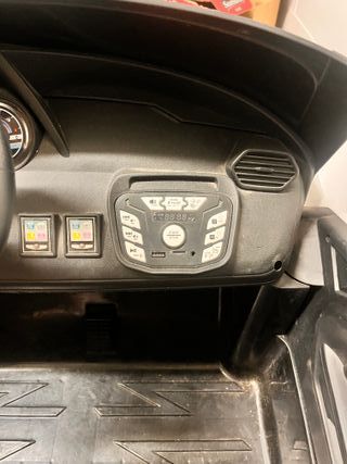 Coche Eléctrico Buggy Extreme 12V Blanco