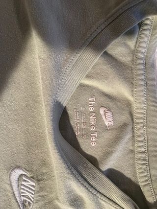 T-shirt Nike verde maniche corte