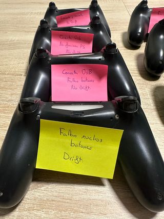 Lote 8 mandos Dualshock4 originales piezas