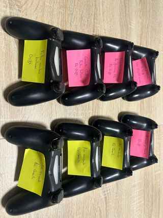 Lote 8 mandos Dualshock4 originales piezas
