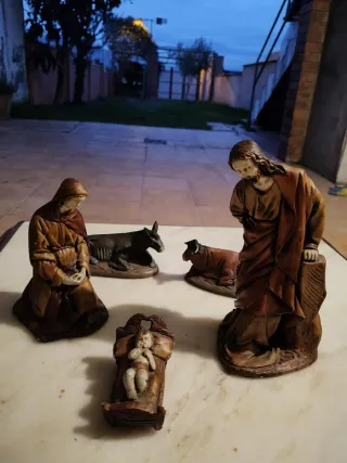 Belén antiguo figuras