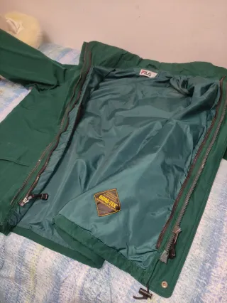 Giubbotto Fila Gore-Tex Verde Taglia M