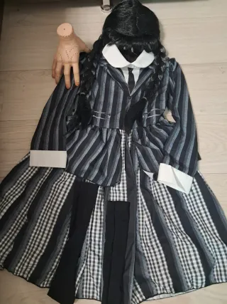 Disfraz Miércoles Niña Talla 140