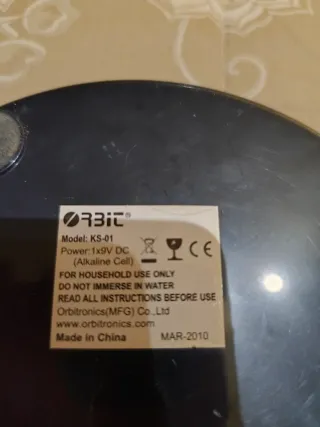 Balanza de cocina Orbit KS-01