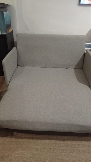 Sofá Cama Gris 120cm
