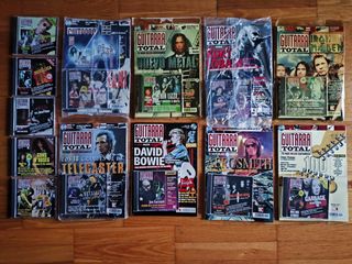Colección de 8 revistas retro Guitarra total