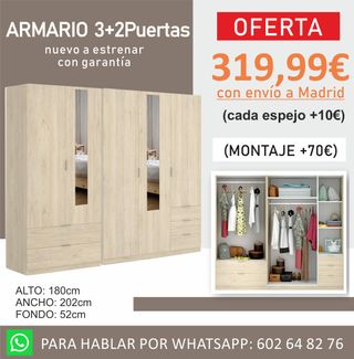 Armario NUEVO ENTREGA