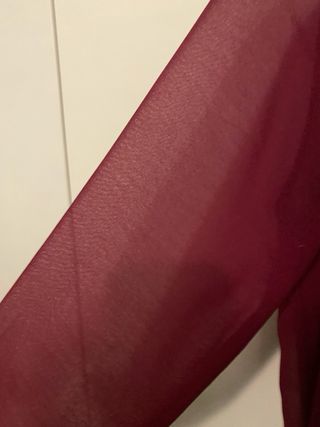 Vestido rojo de chica con volantes