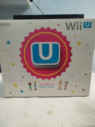 Nintendo Wii U con scatola e accessori