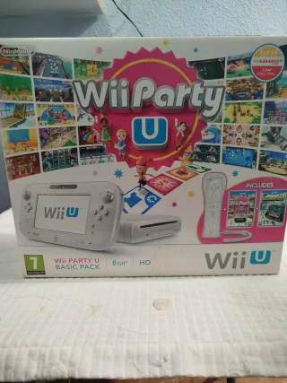 Nintendo Wii U con scatola e accessori