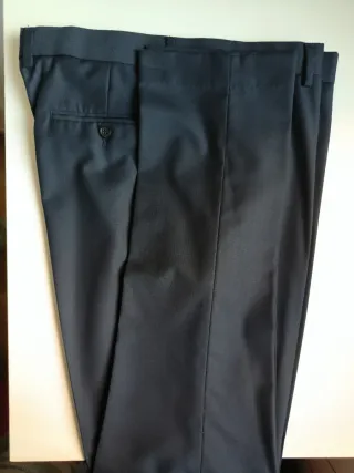 Traje de hombre Charles Dastier negro, un solo uso