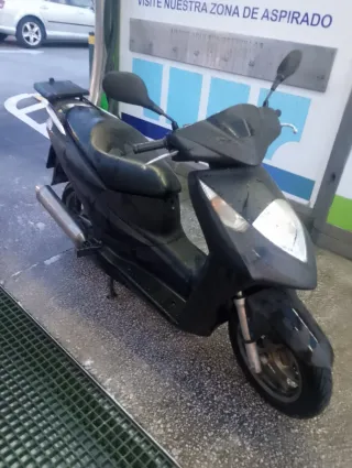 Honda Dylan 150 Negra Scooter Automática