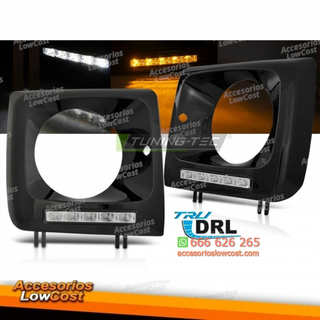 Faros delanteros DRL LED para Mercedes W461 y W46