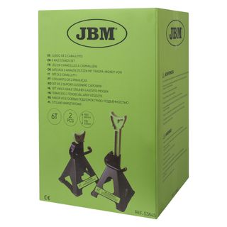 Juego 2 Caballetes 6 Toneladas