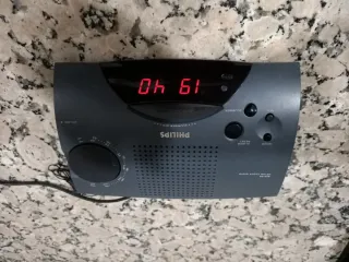 Radio Reloj Despertador Philips Aj3150 Gris