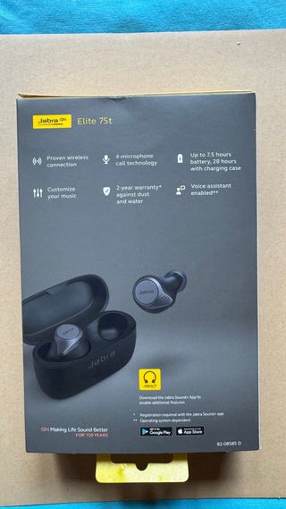 Auriculares Jabra Elite 75t